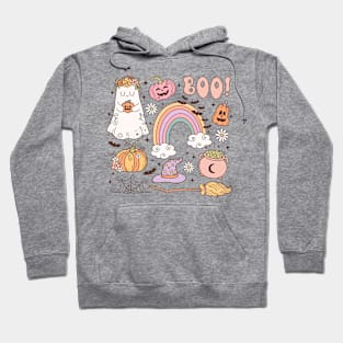 Retro Halloween Boo Hoodie